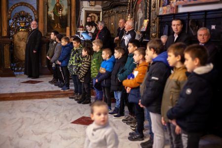Свети Сава прослављен  у Шимановцима 2023 године